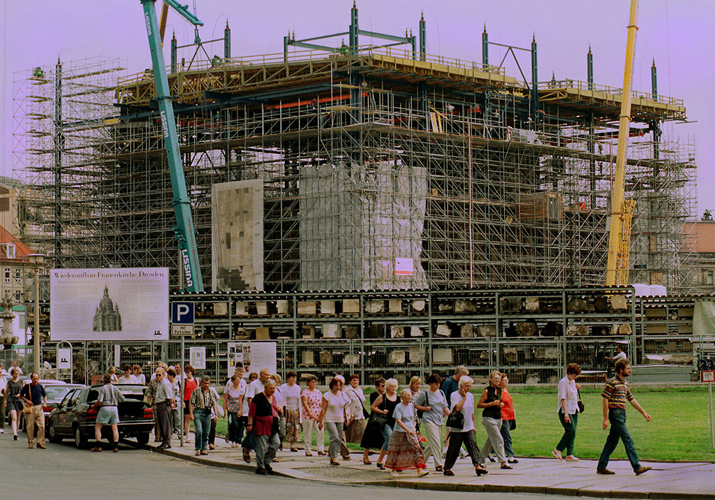 Wiederaufbau, Frauenkirche, 1998