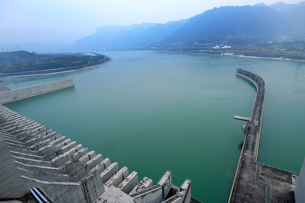 3-Schluchten Staudamm, China, 2016